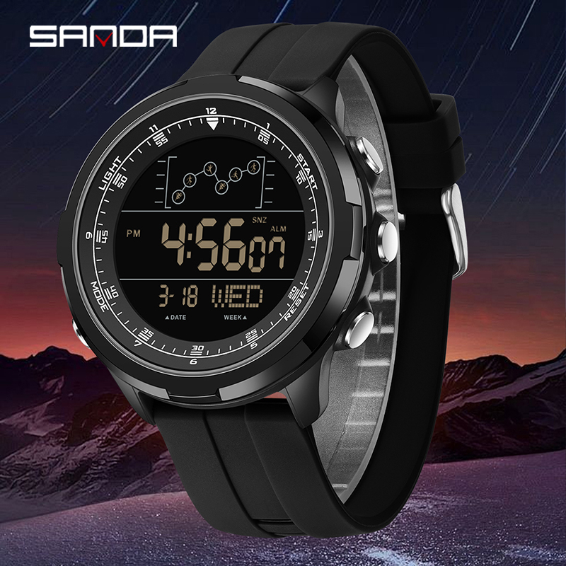 Electronics Gadgets For Men - Orologio Digitale SANDA per Uomo, Stile