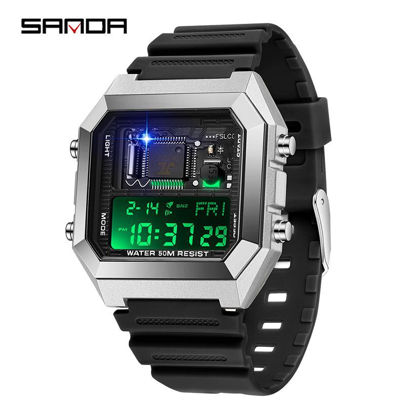 Electronics Gadgets For Men - Sanda 6216 Orologio elettronico da studente