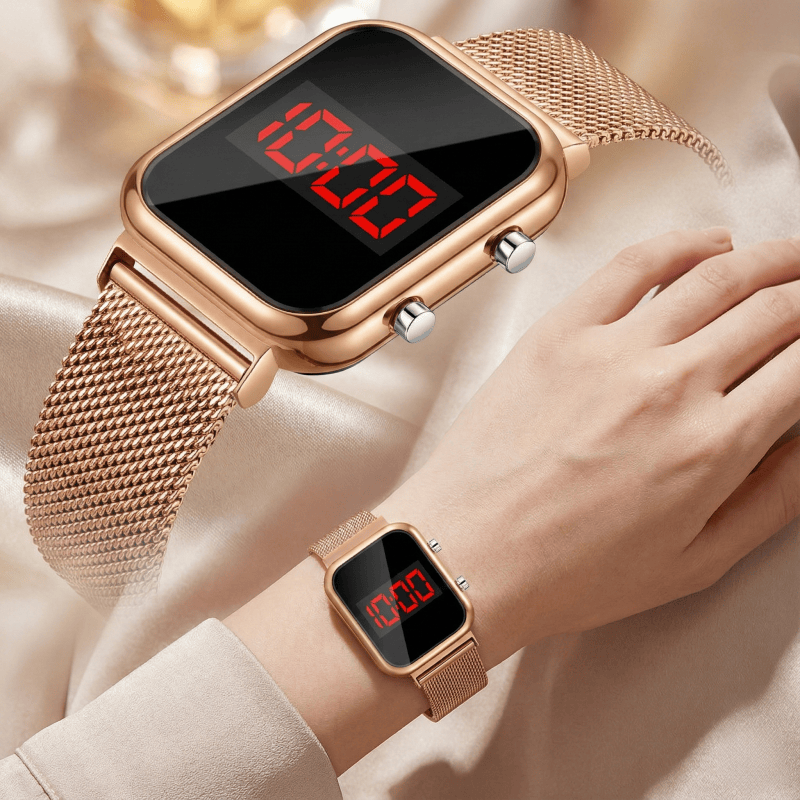 Electronics Gadgets For Men - Orologi digitali a LED rettangolari con