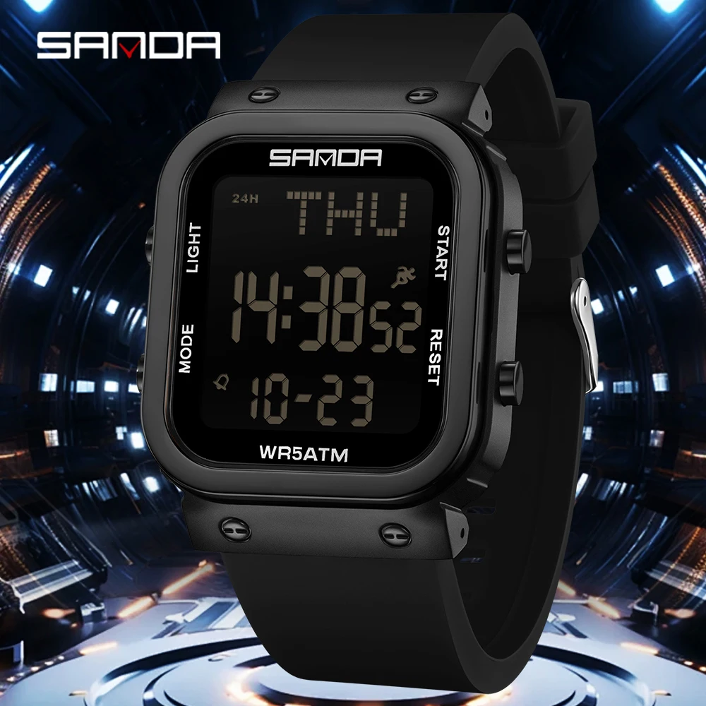 Electronics Gadgets For Men - Orologio Digitale SANDA da Uomo, Militare,