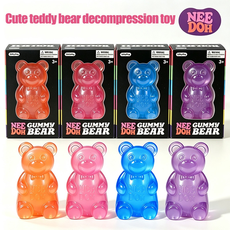 Electronics Latest Gadgets - Needoh Simpatico Orsetto Gommoso Trasparente in