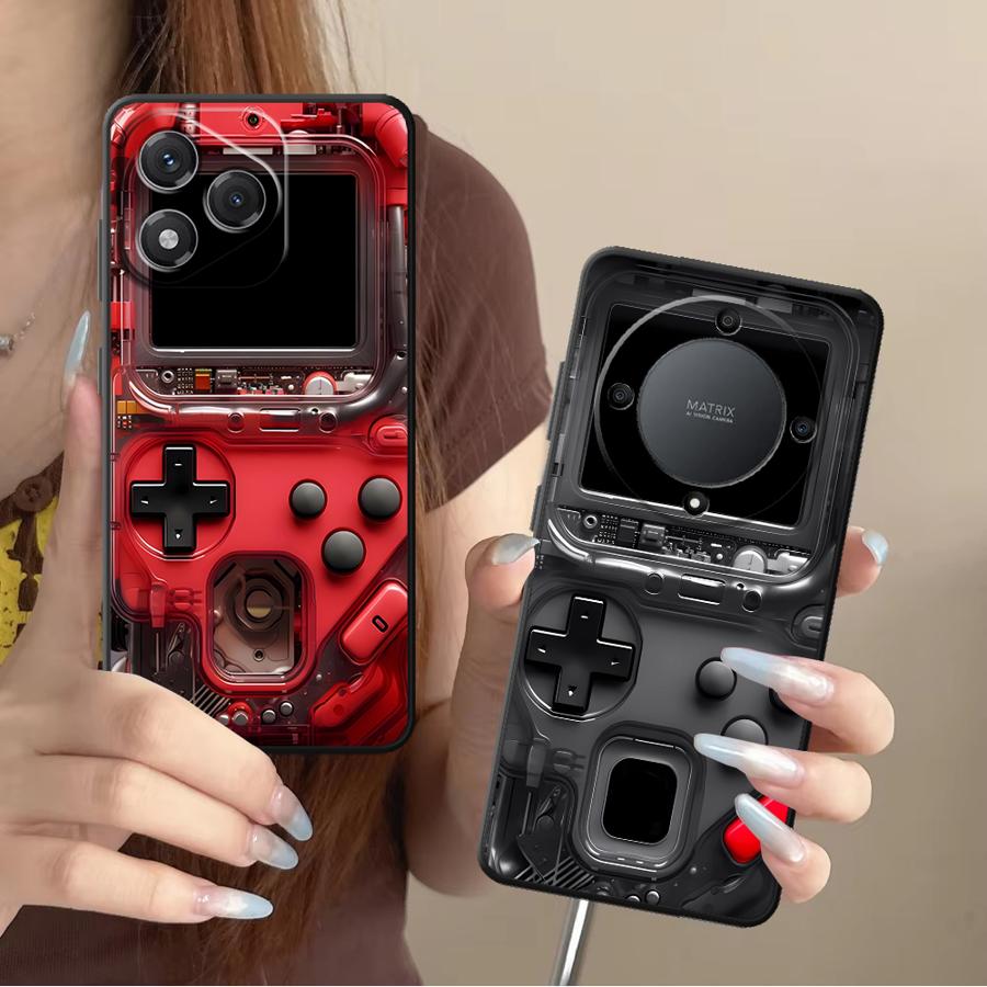 Handheld Game Console - Custodia per telefono con design retrò
