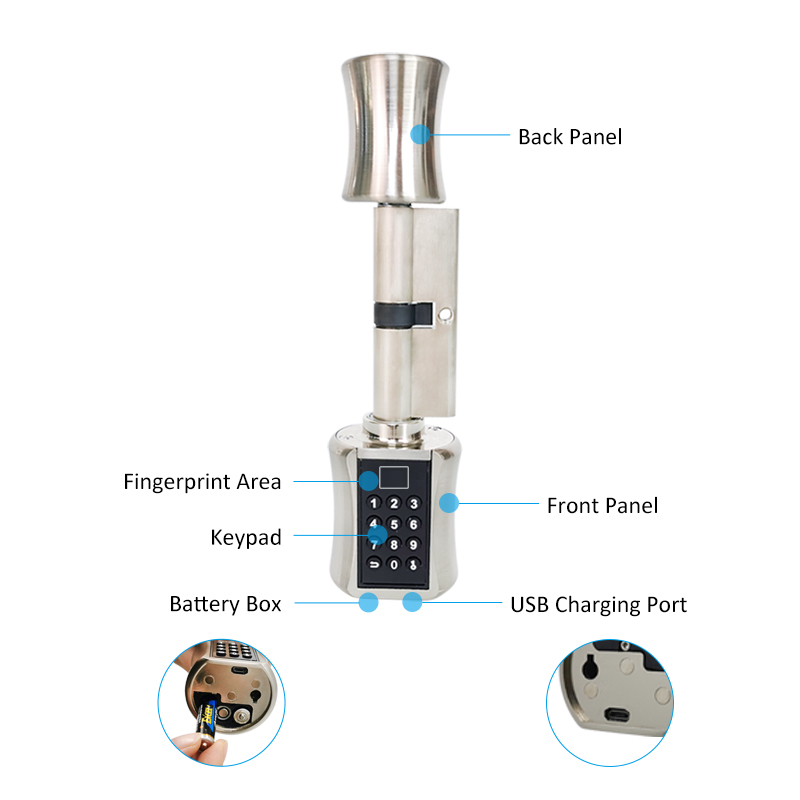 Password serratura a cilindro  - Unique Electronics Gadgets recensione e prezzo