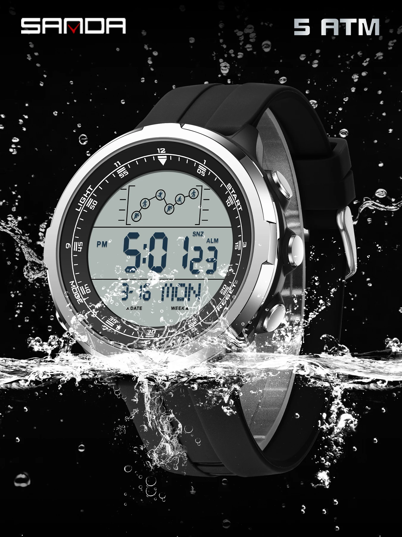 Orologio Digitale SANDA per Uo - Electronics Gadgets For Men recensione e prezzo