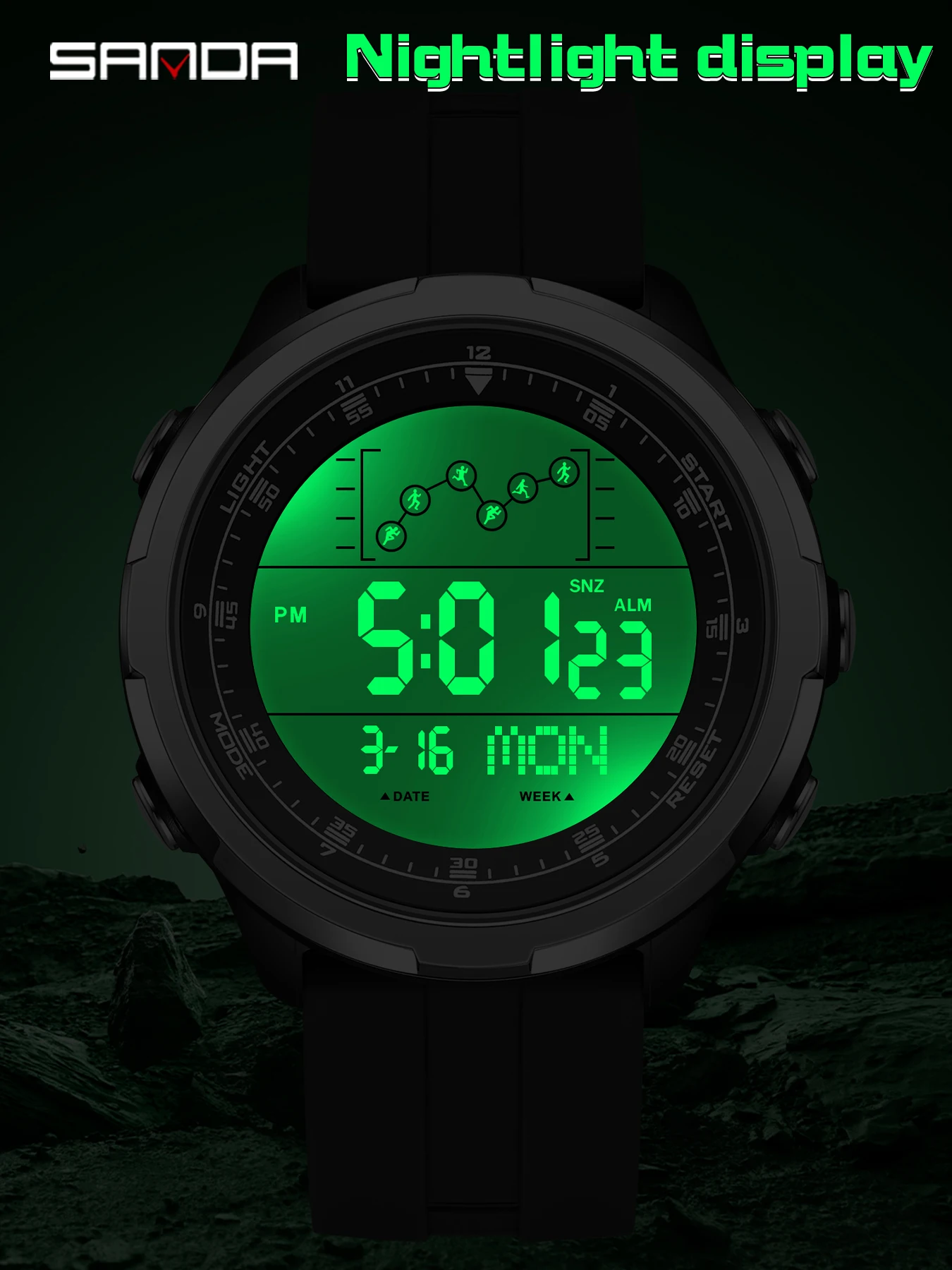 Orologio Digitale SANDA per Uo - Electronics Gadgets For Men recensione e prezzo